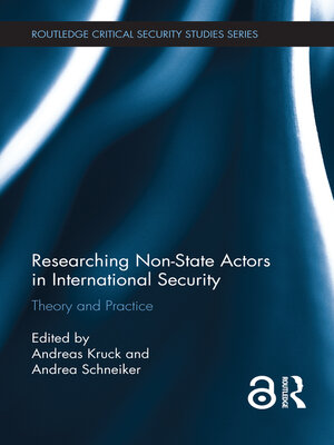 cover image of Researching Non-state Actors in International Security